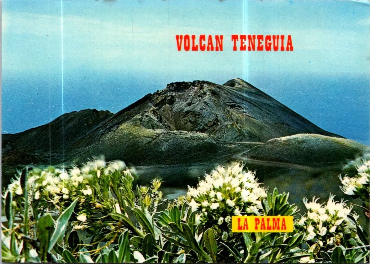 Volcán Teneguía.
